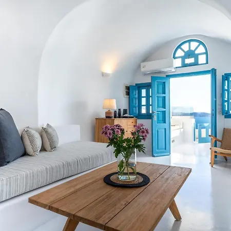 Villa Incredible Santorini | Elrohir | Adult Only | 1 Bedroom | Stunning Sea Views | Private Furnished Terrace With Jetted Tub |